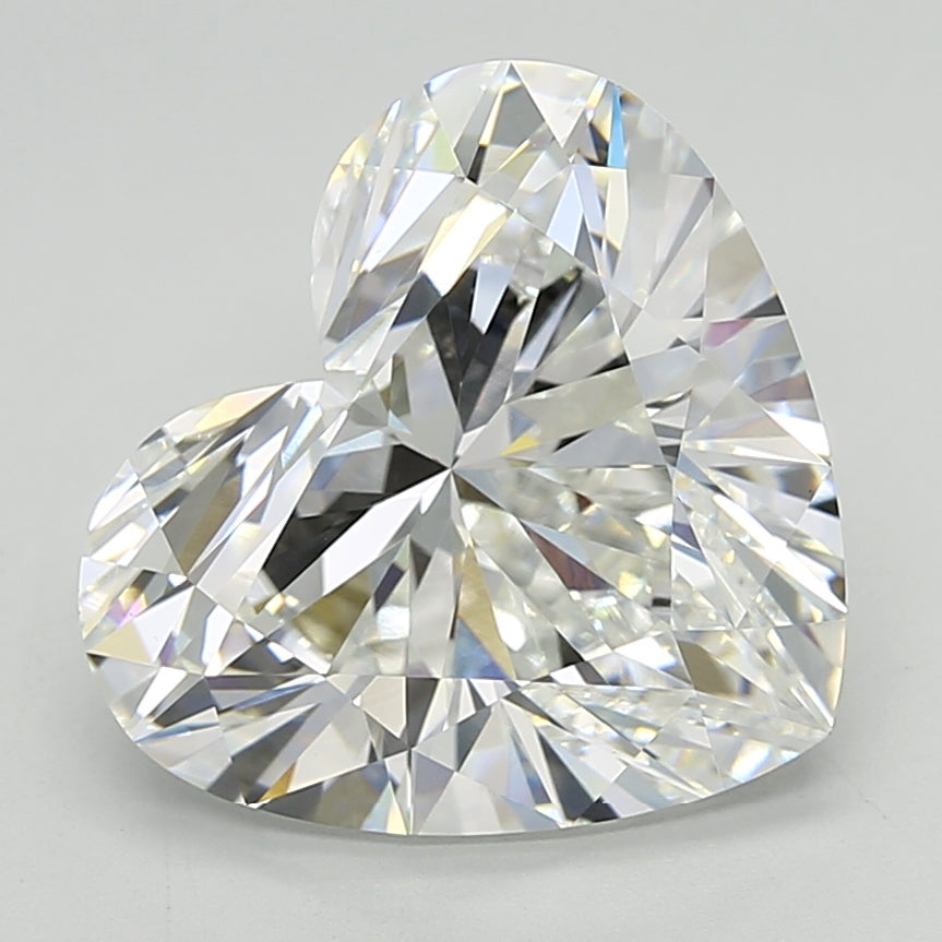 Loose 8.1 Carat E VVS2 IGI Certified Lab Grown Heart Diamonds