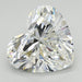 Loose 8.1 Carat E VVS2 IGI Certified Lab Grown Heart Diamonds