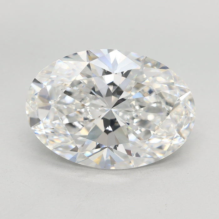Loose 7.54 Carat F VVS2 IGI Certified Lab Grown Oval Diamonds
