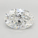 Loose 7.54 Carat F VVS2 IGI Certified Lab Grown Oval Diamonds