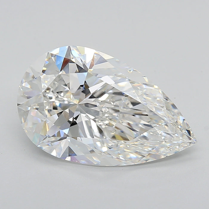 Loose 7.02 Carat E VVS2 IGI Certified Lab Grown Pear Diamonds