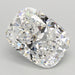 Loose 3.09 Carat D VVS2 IGI Certified Lab Grown Cushion Diamonds