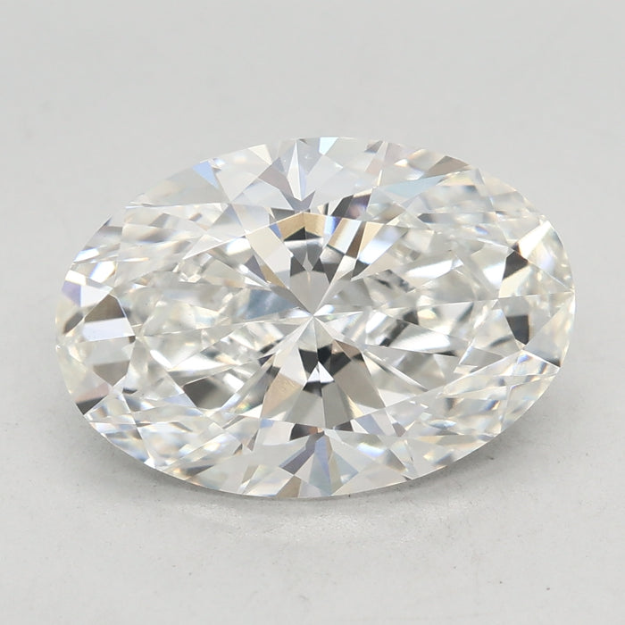 Loose 3.05 Carat F VVS2 IGI Certified Lab Grown Oval Diamonds