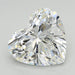 Loose 7.08 Carat E VVS2 IGI Certified Lab Grown Heart Diamonds