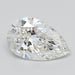 Loose 3.04 Carat E VVS2 IGI Certified Lab Grown Pear Diamonds