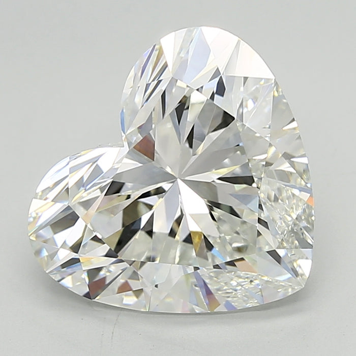 Loose 7.1 Carat F VVS2 IGI Certified Lab Grown Heart Diamonds
