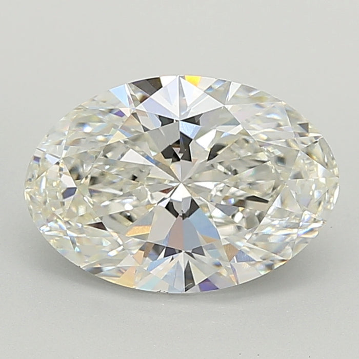Loose 3.05 Carat F VVS2 IGI Certified Lab Grown Oval Diamonds