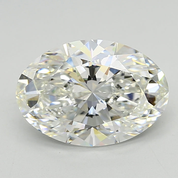 Loose 4.04 Carat F VVS2 IGI Certified Lab Grown Oval Diamonds