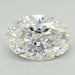 Loose 4.07 Carat F VVS1 IGI Certified Lab Grown Oval Diamonds
