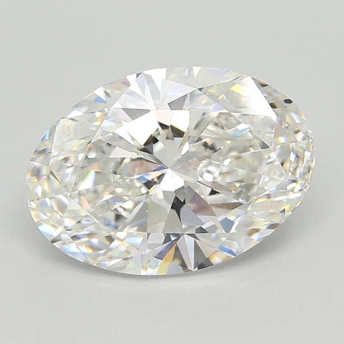 Loose 7.01 Carat F VVS2 IGI Certified Lab Grown Oval Diamonds