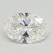 Loose 7 Carat F VVS2 IGI Certified Lab Grown Oval Diamonds