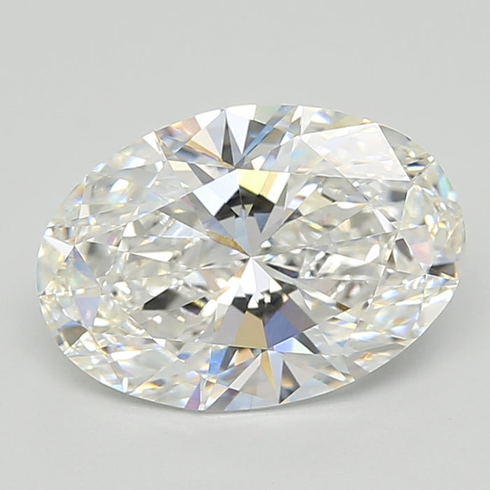Loose 4.09 Carat F VVS2 IGI Certified Lab Grown Oval Diamonds