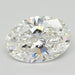 Loose 4.09 Carat F VVS2 IGI Certified Lab Grown Oval Diamonds