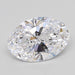 Loose 1.53 Carat D VVS2 IGI Certified Lab Grown Oval Diamonds
