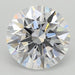 Loose 1.53 Carat D VVS2 IGI Certified Lab Grown Round Diamonds