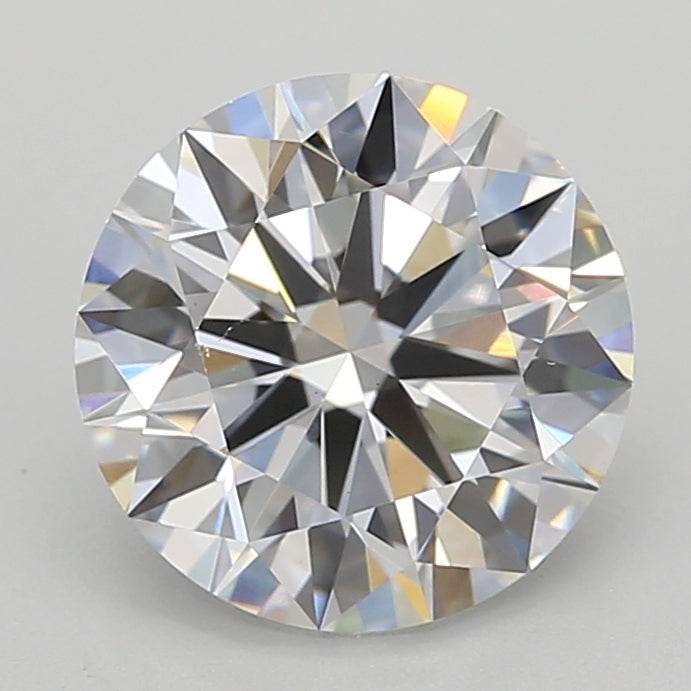 Loose 2.09 Carat F VVS2 IGI Certified Lab Grown Round Diamonds