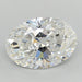 Loose 2.09 Carat E VVS2 IGI Certified Lab Grown Oval Diamonds