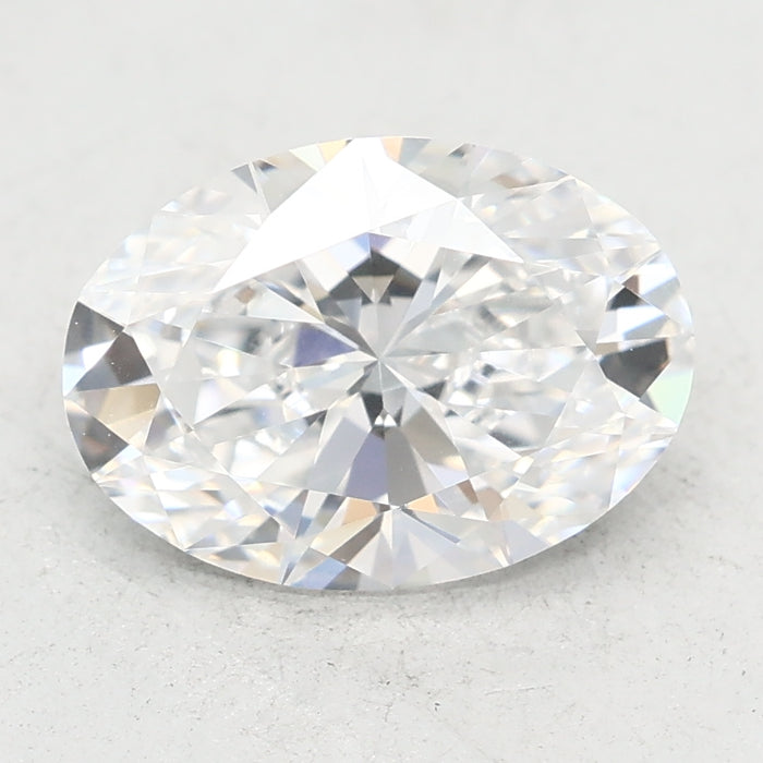 Loose 1.54 Carat D VVS2 IGI Certified Lab Grown Oval Diamonds
