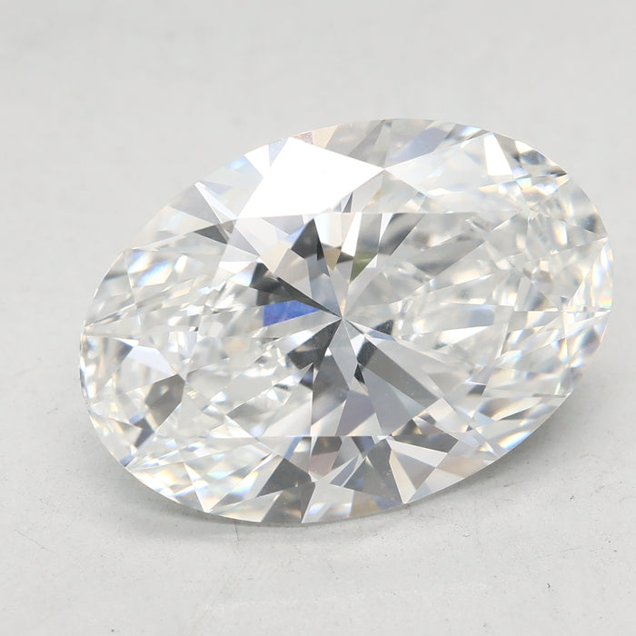 Loose 7.08 Carat E VVS2 IGI Certified Lab Grown Oval Diamonds