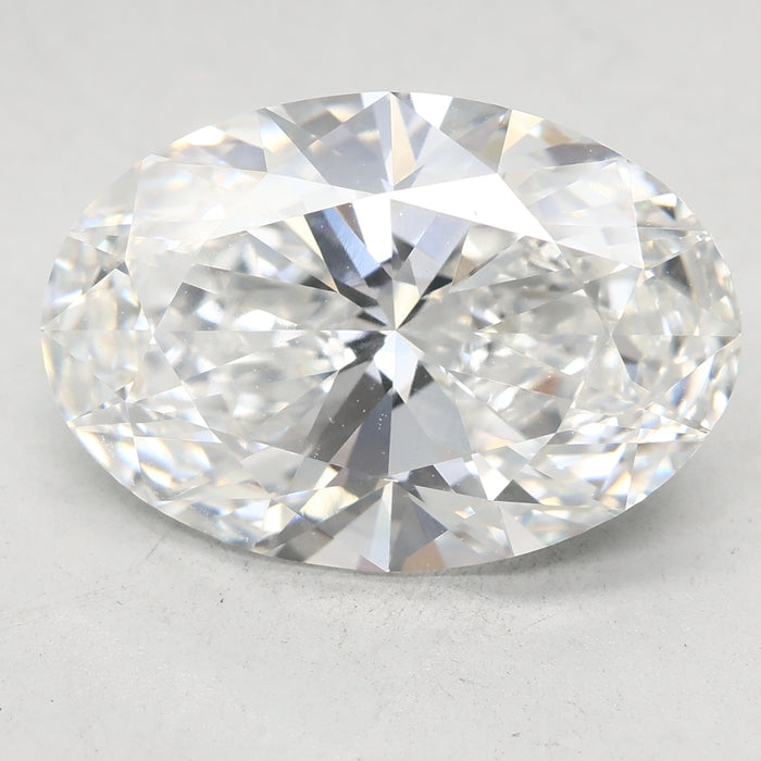 Loose 7.01 Carat E VVS2 IGI Certified Lab Grown Oval Diamonds