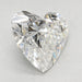 Loose 7.04 Carat E VVS2 IGI Certified Lab Grown Heart Diamonds