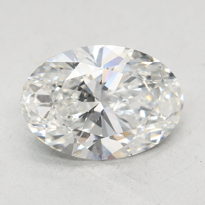 Loose 3.06 Carat E VVS2 IGI Certified Lab Grown Oval Diamonds