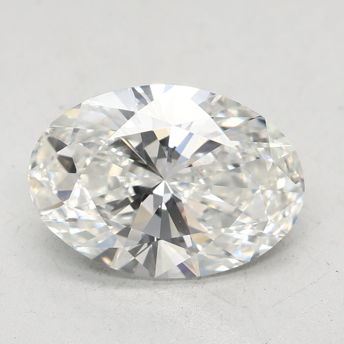 Loose 3.09 Carat F VVS2 IGI Certified Lab Grown Oval Diamonds