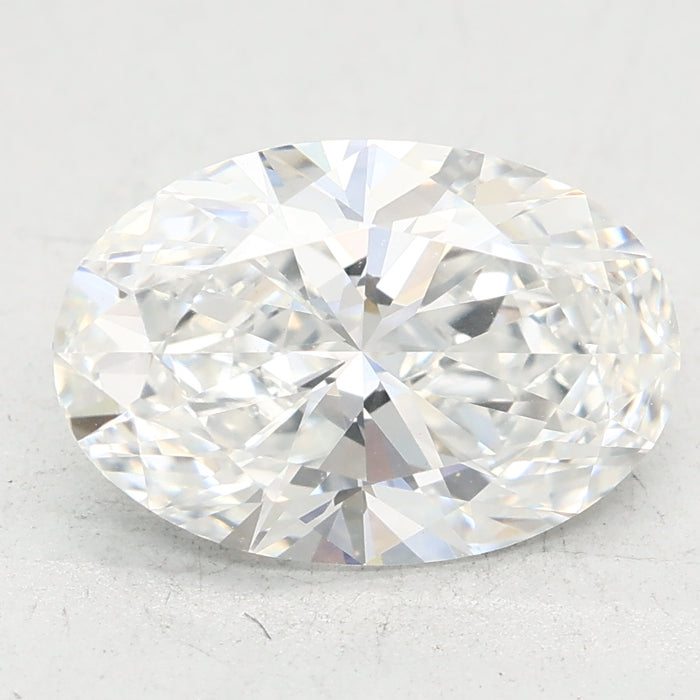 Loose 2.09 Carat E VVS2 IGI Certified Lab Grown Oval Diamonds