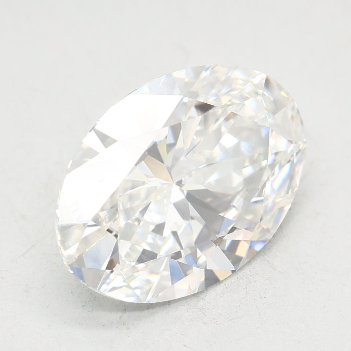 Loose 3.1 Carat F VVS2 IGI Certified Lab Grown Oval Diamonds