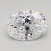 Loose 1.5 Carat D VVS2 IGI Certified Lab Grown Oval Diamonds