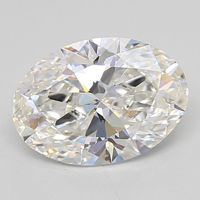 Loose 2.09 Carat E VVS2 IGI Certified Lab Grown Oval Diamonds