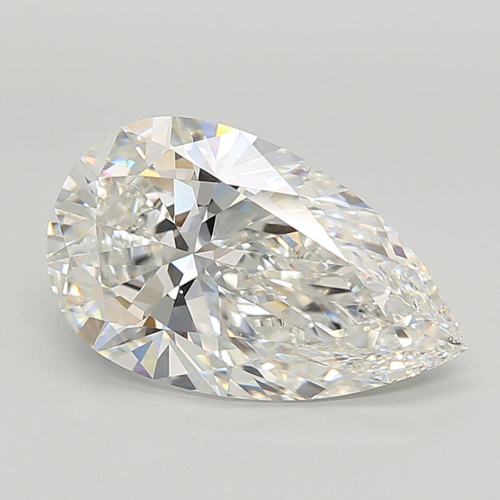 Loose 5 Carat E VVS2 IGI Certified Lab Grown Pear Diamonds