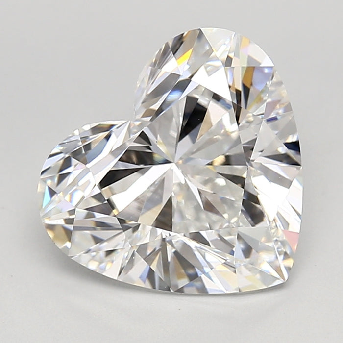 Loose 5.1 Carat E VVS2 IGI Certified Lab Grown Heart Diamonds