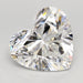 Loose 5.1 Carat E VVS2 IGI Certified Lab Grown Heart Diamonds