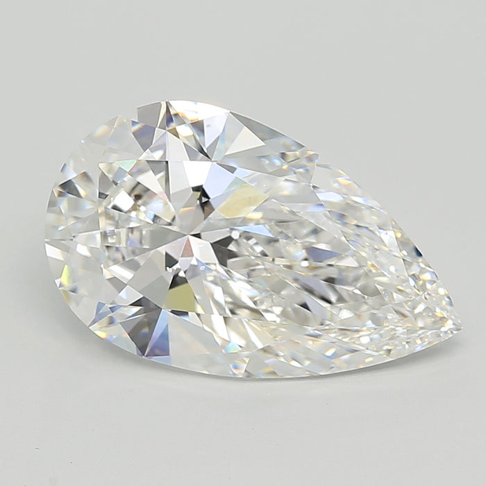 Loose 6.71 Carat D VVS2 IGI Certified Lab Grown Pear Diamonds