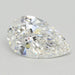 Loose 6.71 Carat D VVS2 IGI Certified Lab Grown Pear Diamonds