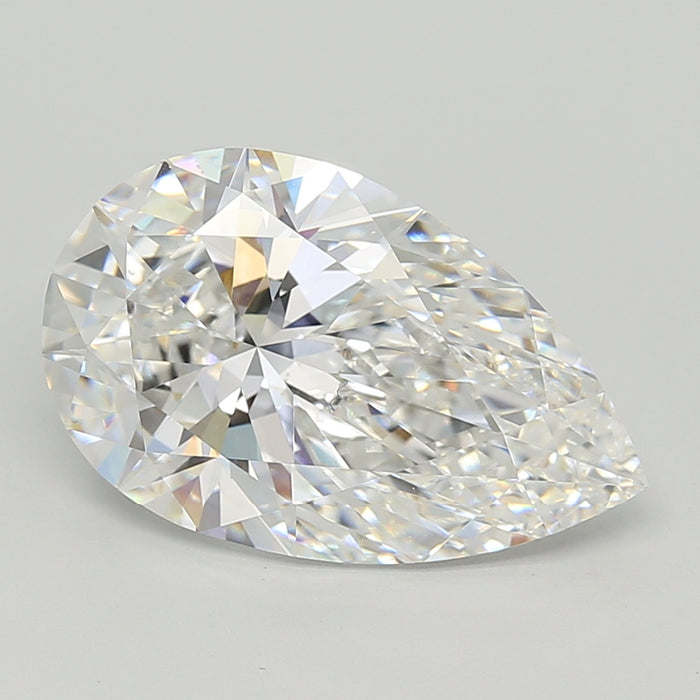 Loose 7.07 Carat E VVS2 IGI Certified Lab Grown Pear Diamonds