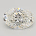 Loose 3.04 Carat F VVS2 IGI Certified Lab Grown Oval Diamonds