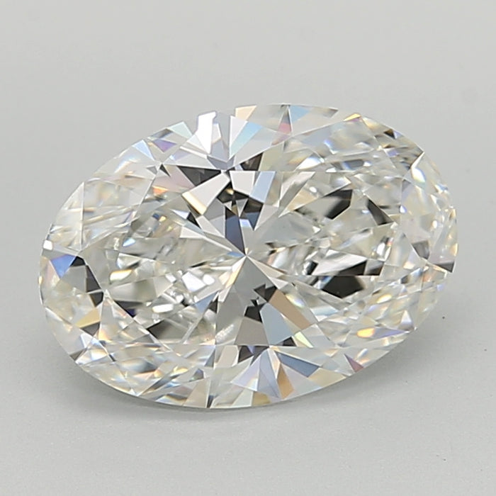 Loose 3.09 Carat F VVS2 IGI Certified Lab Grown Oval Diamonds