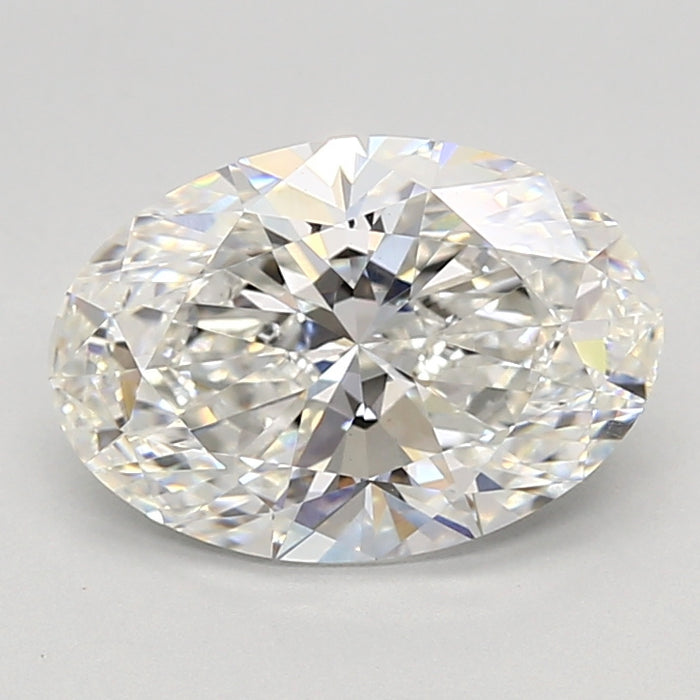 Loose 3.09 Carat E VVS2 IGI Certified Lab Grown Oval Diamonds