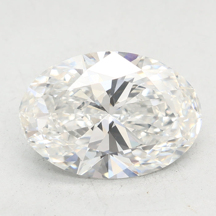 Loose 3.09 Carat F VVS2 IGI Certified Lab Grown Oval Diamonds