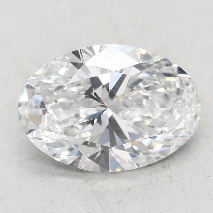 Loose 1.55 Carat D VVS2 IGI Certified Lab Grown Oval Diamonds