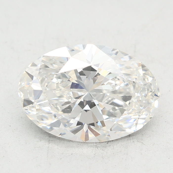 Loose 2.05 Carat F VVS2 IGI Certified Lab Grown Oval Diamonds