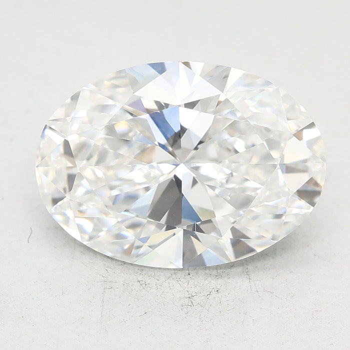Loose 3.1 Carat E VVS2 IGI Certified Lab Grown Oval Diamonds