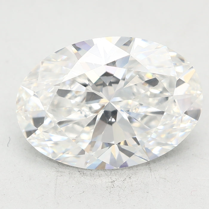 Loose 3.09 Carat E VVS2 IGI Certified Lab Grown Oval Diamonds