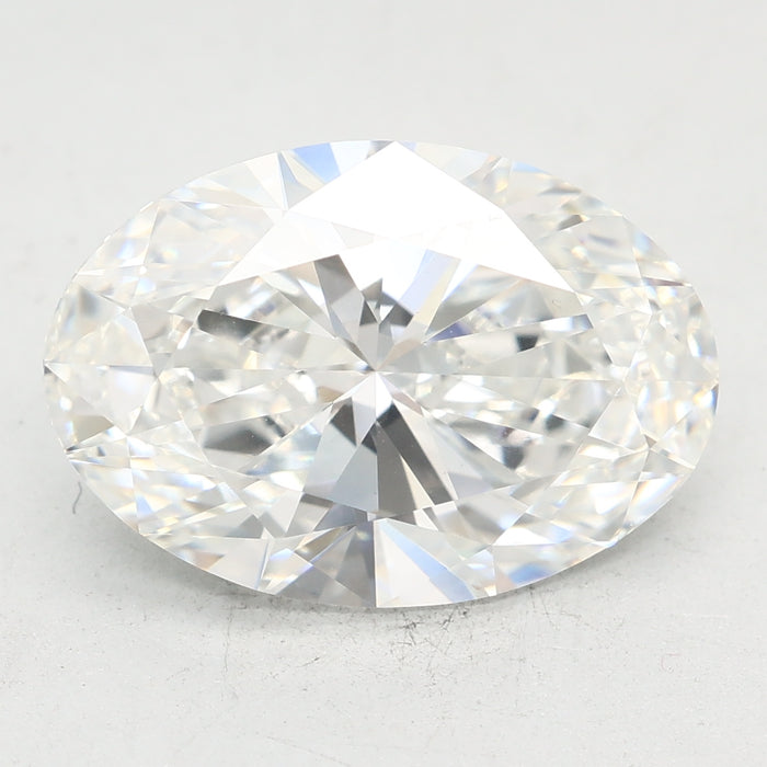 Loose 4.1 Carat F VVS2 IGI Certified Lab Grown Oval Diamonds
