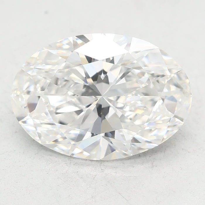 Loose 2.09 Carat E VVS2 IGI Certified Lab Grown Oval Diamonds