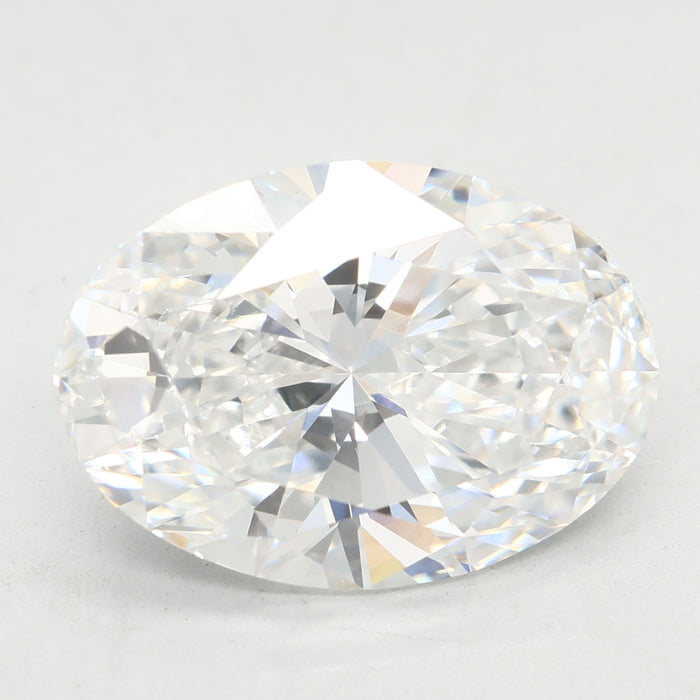 Loose 6.51 Carat E VVS2 IGI Certified Lab Grown Oval Diamonds