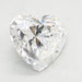 Loose 4.21 Carat E VVS2 IGI Certified Lab Grown Heart Diamonds