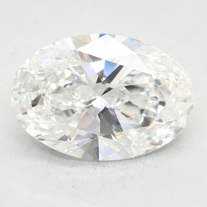 Loose 4.09 Carat F VVS2 IGI Certified Lab Grown Oval Diamonds